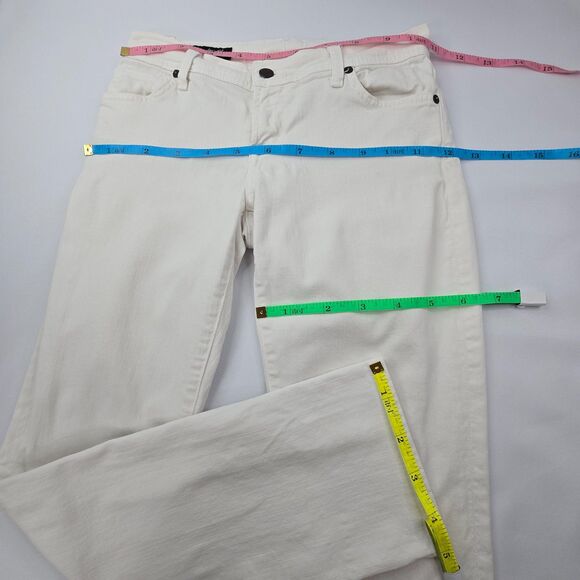 Citizens of Humanity Ava #142 stretch low rise straight leg white size 28 - Picture 5 of 9